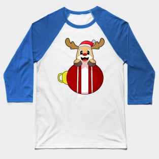 Reindeer Christmas Christmas bell Baseball T-Shirt
